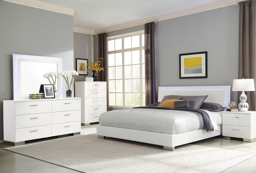 Felicity Dresser with Mirror - Home Furniture And More (Brentwood, MD)