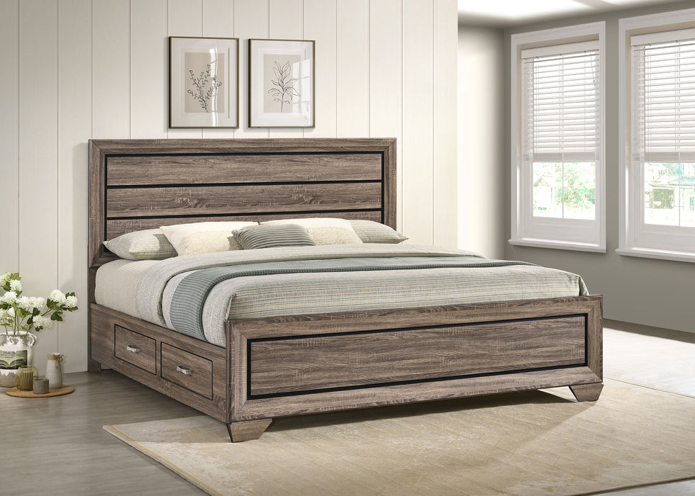 Kauffman Panel Platform Storage Bed - Home Furniture And More (Brentwood, MD)