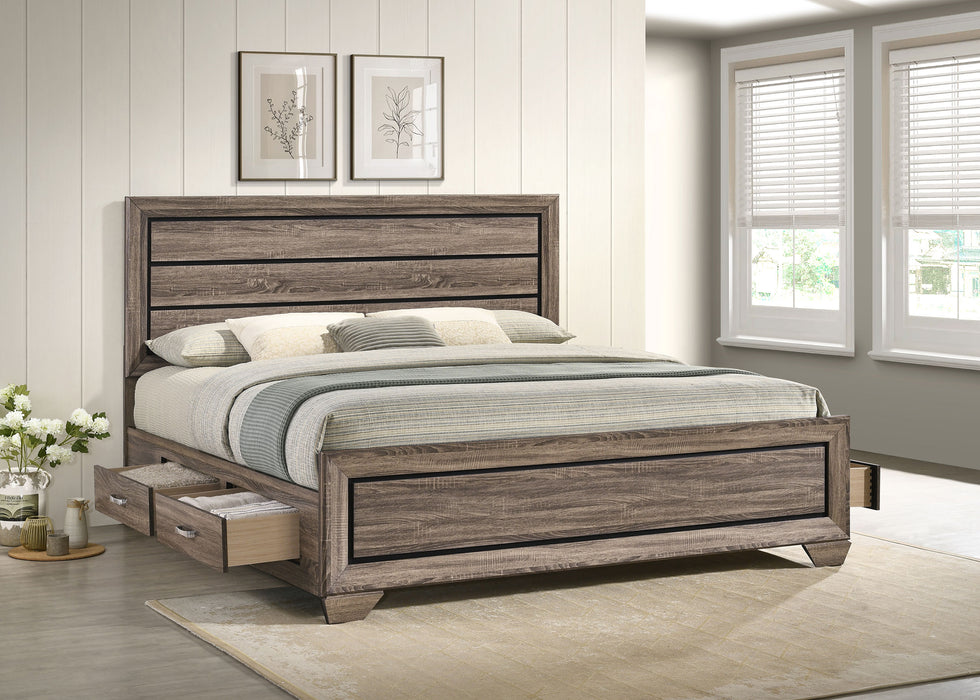 Kauffman Panel Platform Storage Bed - Home Furniture And More (Brentwood, MD)