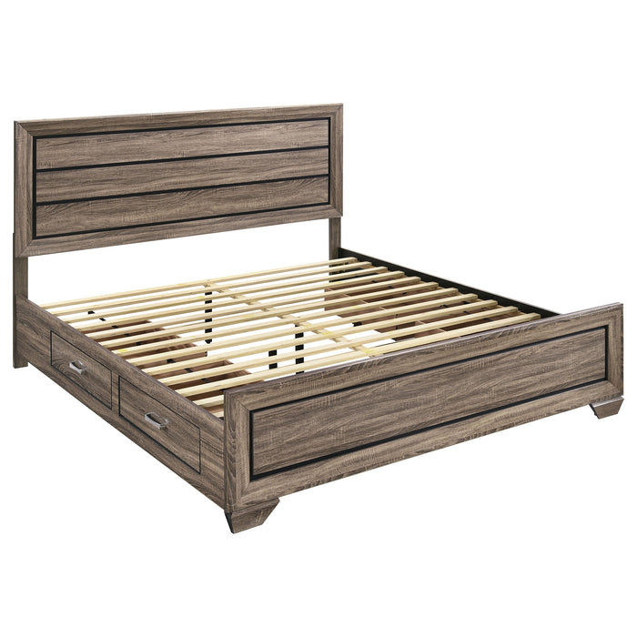 Kauffman Panel Platform Storage Bed - Home Furniture And More (Brentwood, MD)