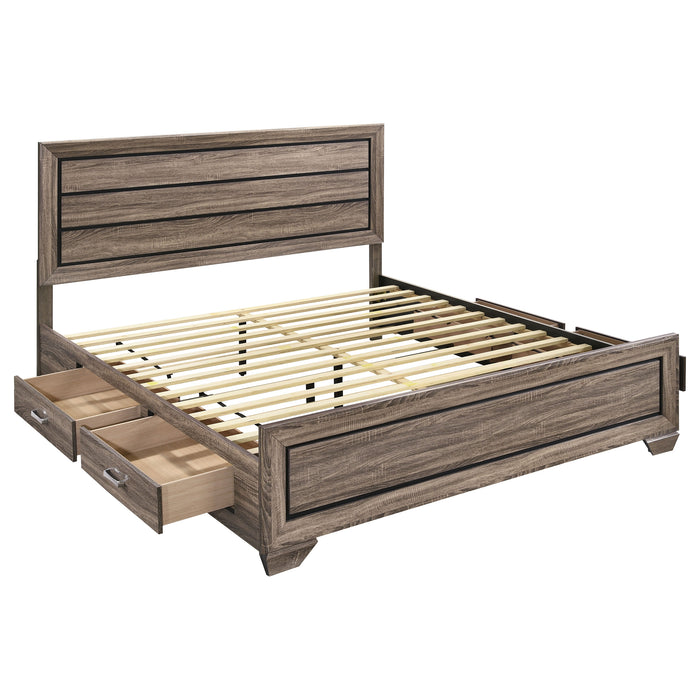 Kauffman Panel Platform Storage Bed - Home Furniture And More (Brentwood, MD)