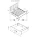 Kauffman Panel Platform Storage Bed - Home Furniture And More (Brentwood, MD)