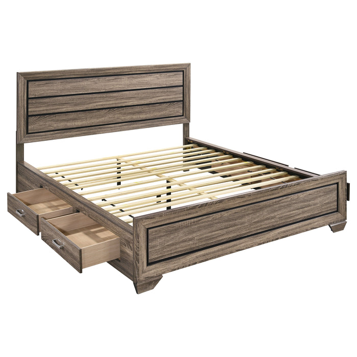 Kauffman Panel Platform Storage Bed - Home Furniture And More (Brentwood, MD)