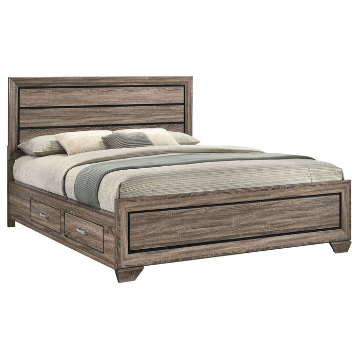 Kauffman Panel Platform Storage Bed - Home Furniture And More (Brentwood, MD)