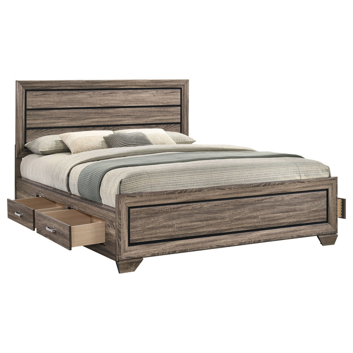 Kauffman Panel Platform Storage Bed - Home Furniture And More (Brentwood, MD)