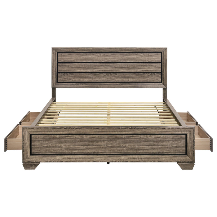Kauffman Panel Platform Storage Bed - Home Furniture And More (Brentwood, MD)