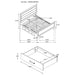 Kauffman Panel Platform Storage Bed - Home Furniture And More (Brentwood, MD)