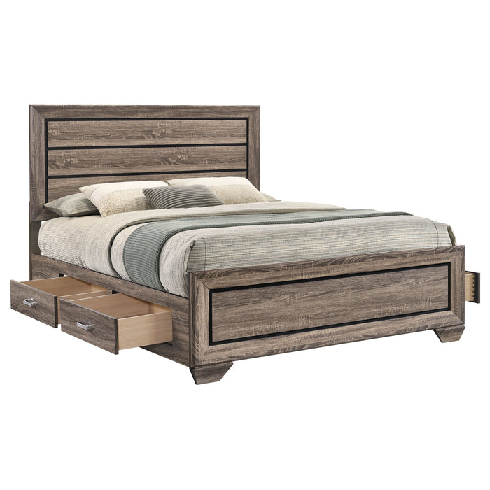 Kauffman Panel Platform Storage Bed - Home Furniture And More (Brentwood, MD)