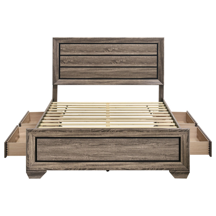 Kauffman Panel Platform Storage Bed - Home Furniture And More (Brentwood, MD)