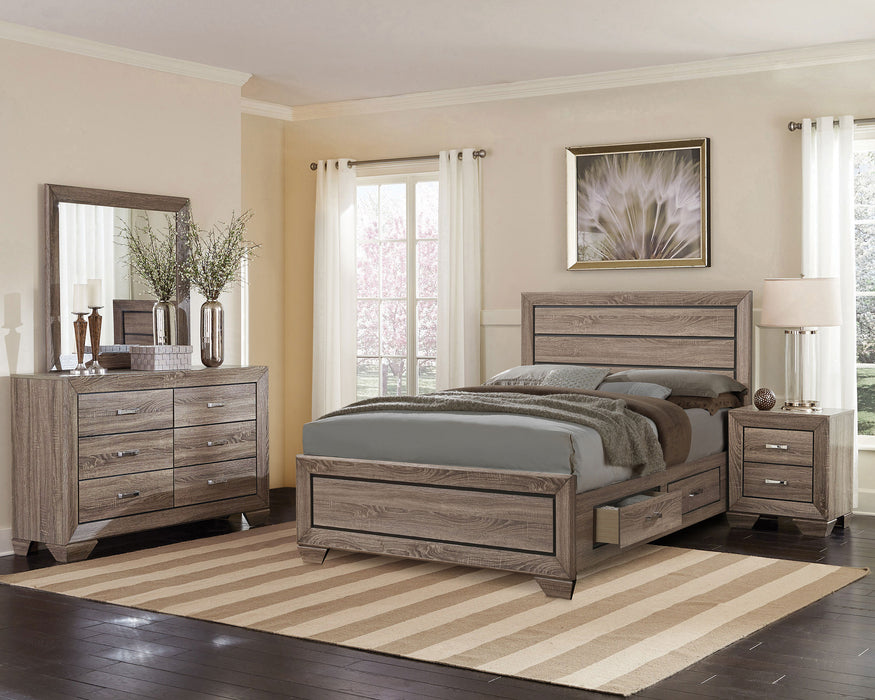 Kauffman Panel Platform Storage Bed - Home Furniture And More (Brentwood, MD)