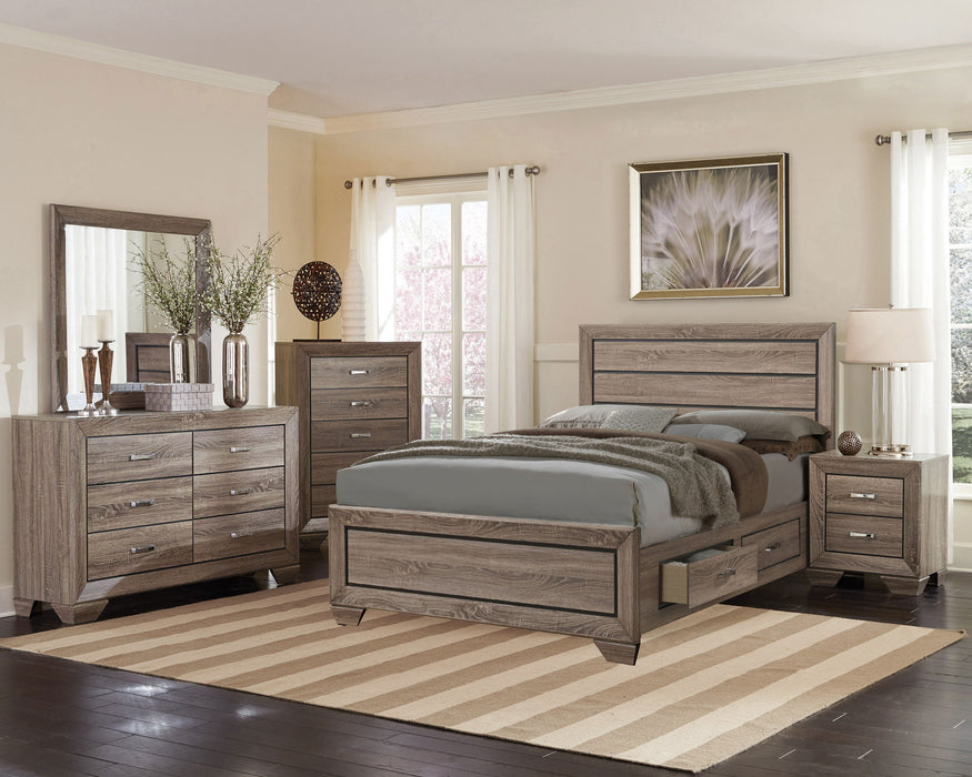 Kauffman Panel Platform Storage Bed - Home Furniture And More (Brentwood, MD)