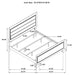Kauffman Panel Bed - Home Furniture And More (Brentwood, MD)