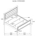 Kauffman Panel Bed - Home Furniture And More (Brentwood, MD)