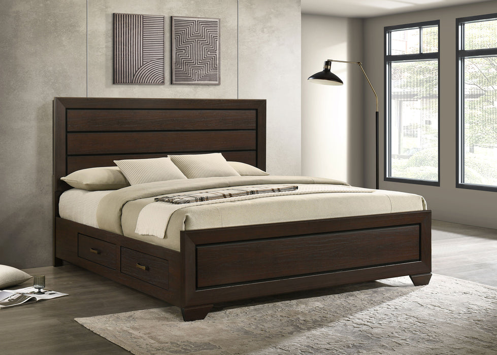 Kauffman Panel Platform Storage Bed - Home Furniture And More (Brentwood, MD)