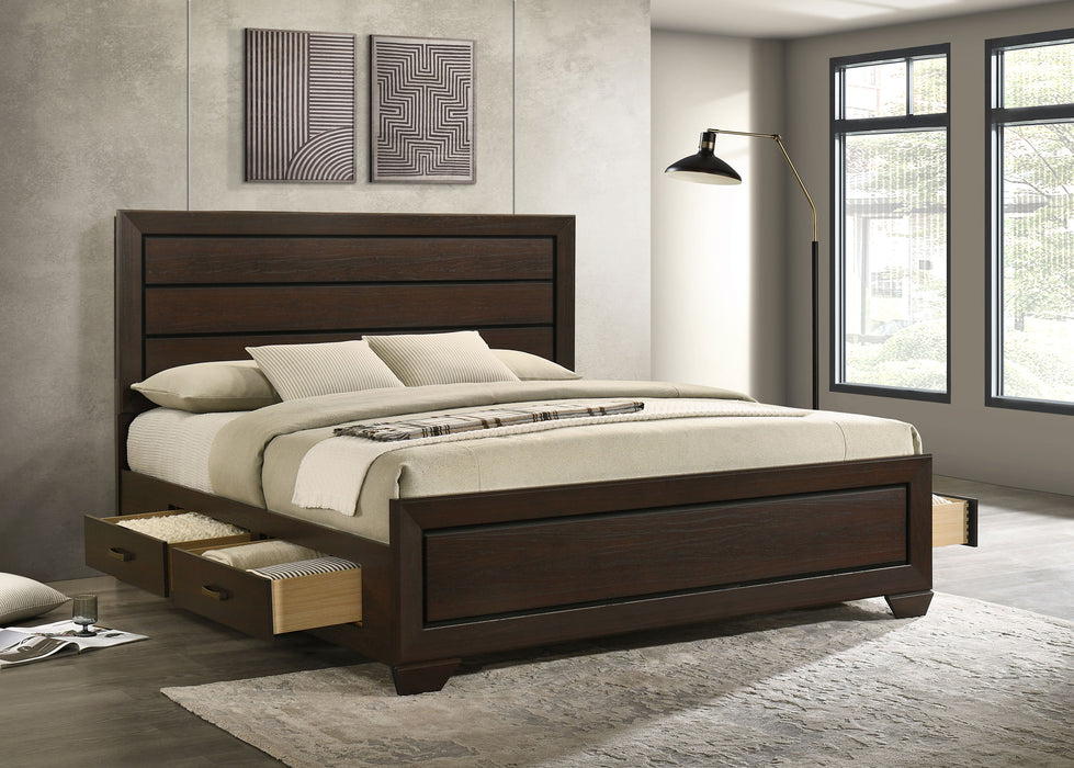 Kauffman Panel Platform Storage Bed - Home Furniture And More (Brentwood, MD)