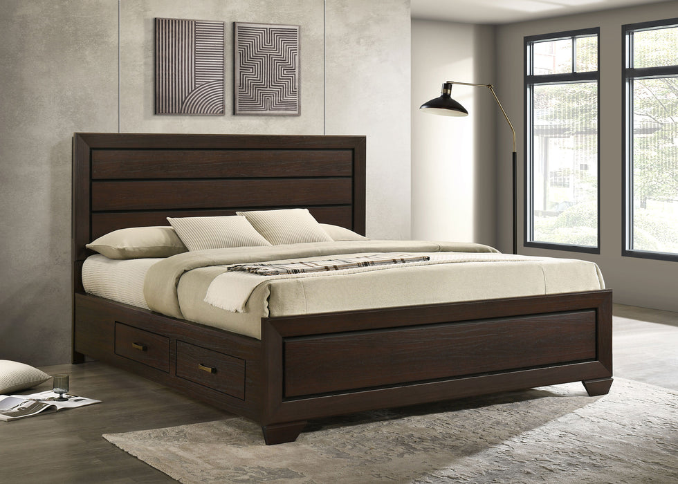 Kauffman Panel Platform Storage Bed - Home Furniture And More (Brentwood, MD)