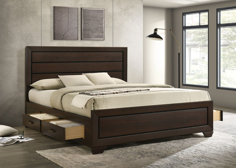Kauffman Panel Platform Storage Bed - Home Furniture And More (Brentwood, MD)