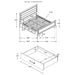 Kauffman Panel Platform Storage Bed - Home Furniture And More (Brentwood, MD)
