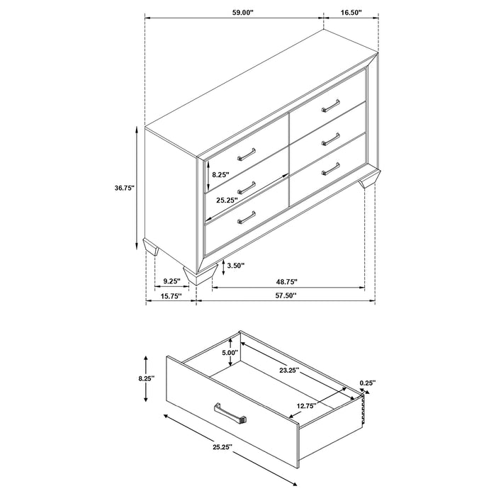 Kauffman Dresser - Home Furniture And More (Brentwood, MD)