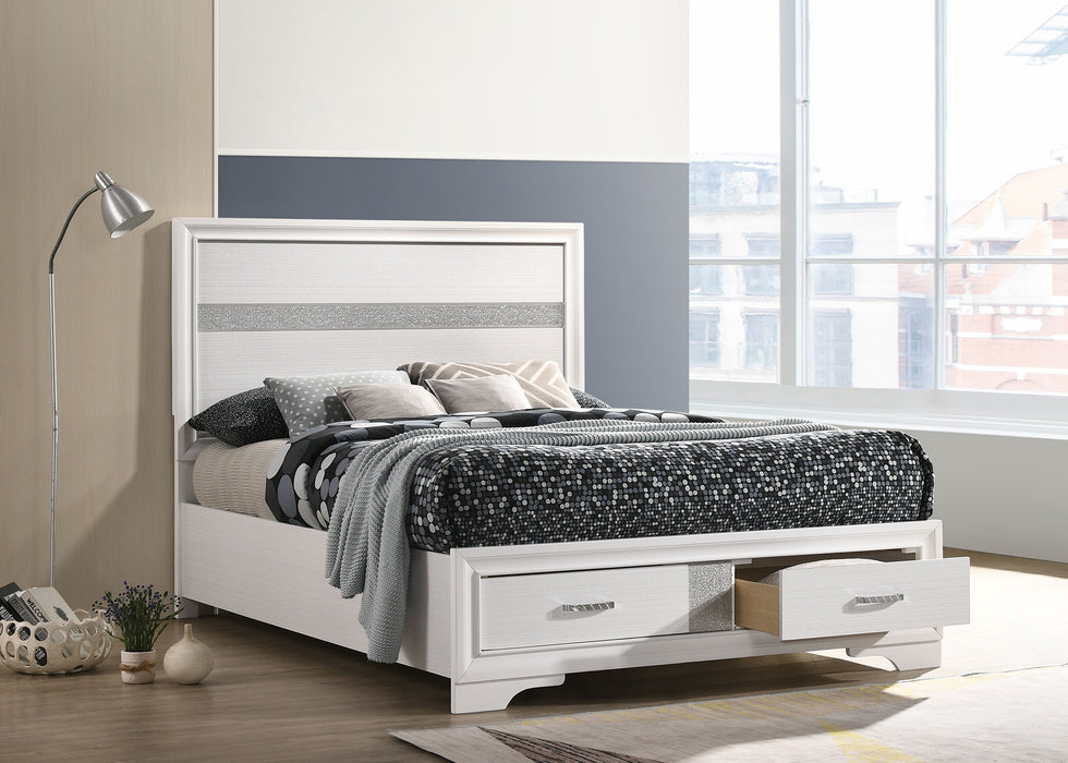 Miranda Panel Platform Storage Bed - Home Furniture And More (Brentwood, MD)