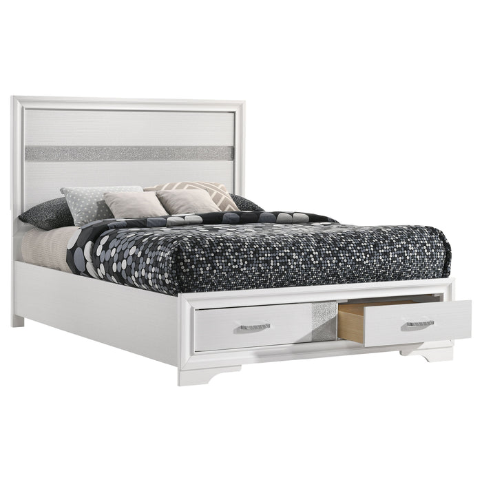 Miranda Panel Platform Storage Bed - Home Furniture And More (Brentwood, MD)