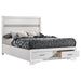 Miranda Panel Platform Storage Bed - Home Furniture And More (Brentwood, MD)