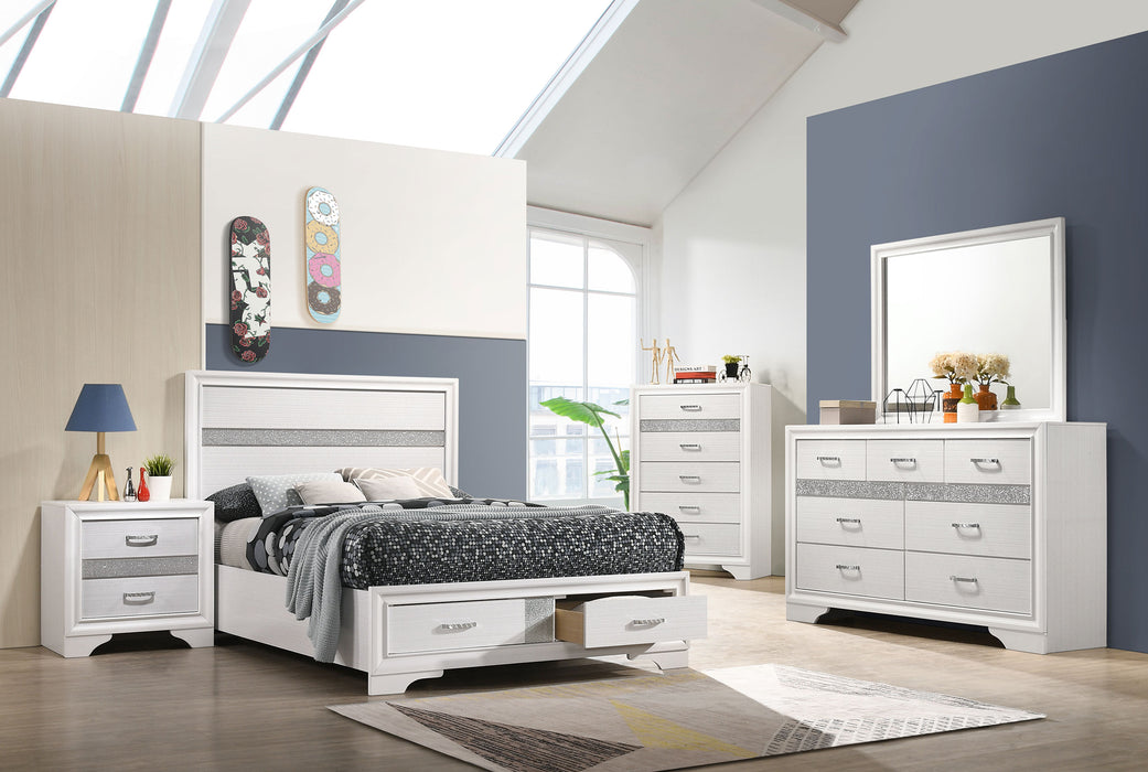 Miranda Panel Platform Storage Bed - Home Furniture And More (Brentwood, MD)