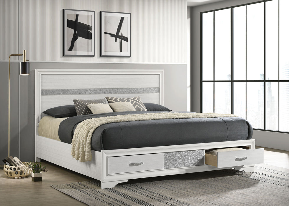 Miranda Panel Platform Storage Bed - Home Furniture And More (Brentwood, MD)