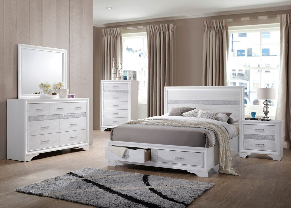 Miranda Panel Platform Storage Bed - Home Furniture And More (Brentwood, MD)