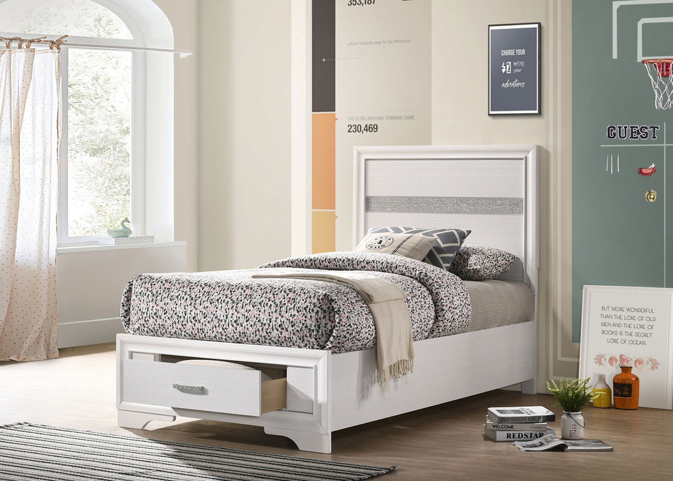 Miranda Panel Platform Storage Bed - Home Furniture And More (Brentwood, MD)