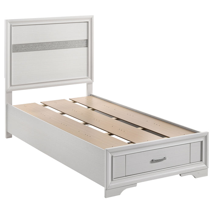 Miranda Panel Platform Storage Bed - Home Furniture And More (Brentwood, MD)