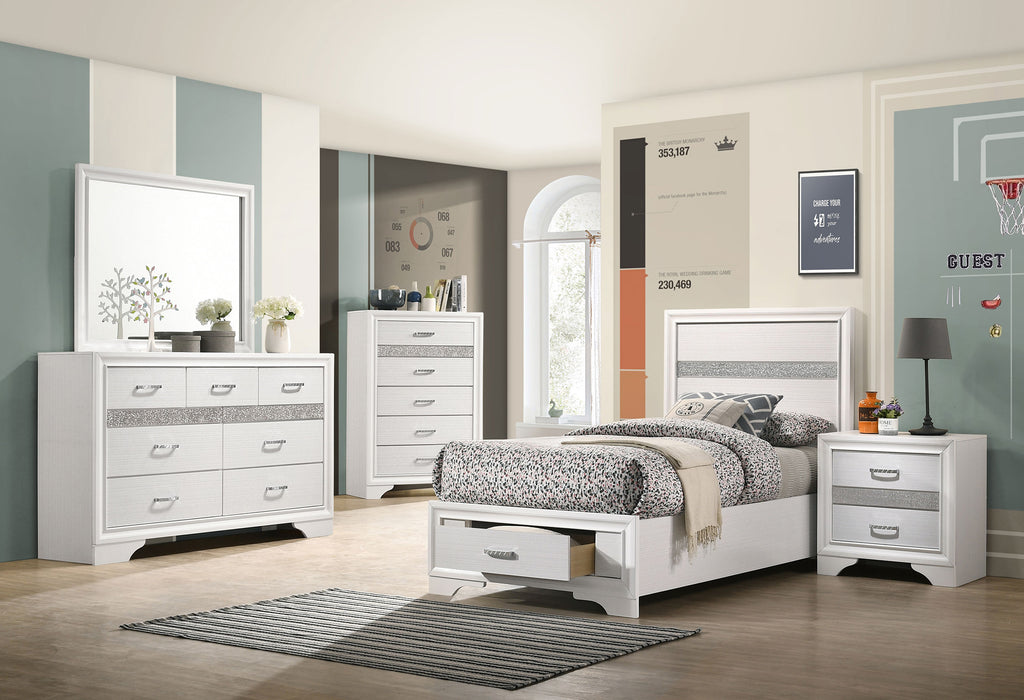 Miranda Panel Platform Storage Bed - Home Furniture And More (Brentwood, MD)