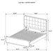 Robyn Panel Platform Bed - Home Furniture And More (Brentwood, MD)