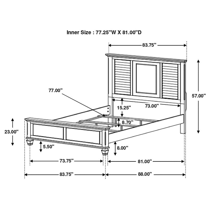 Franco Bedroom Set - Home Furniture And More (Brentwood, MD)