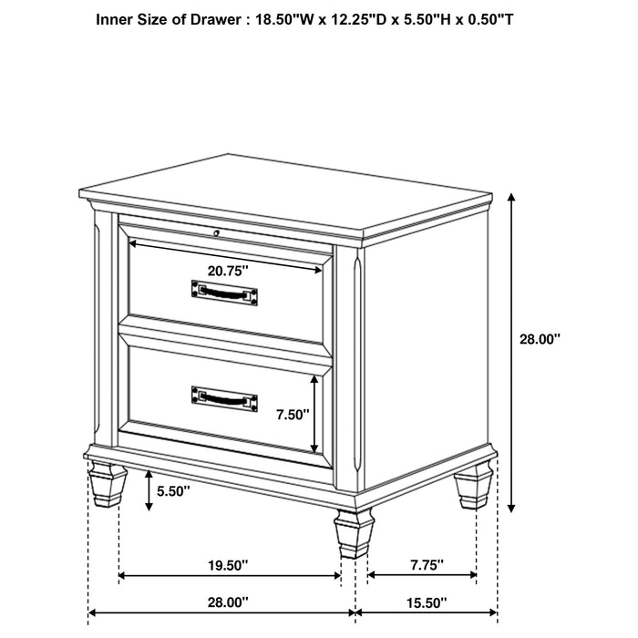 Franco Bedroom Set - Home Furniture And More (Brentwood, MD)