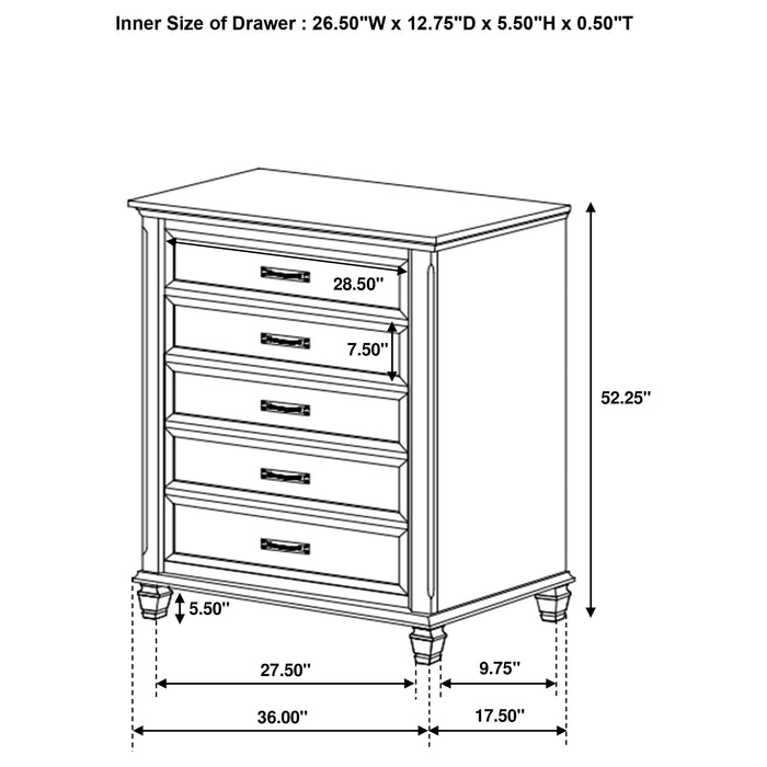 Franco Bedroom Set - Home Furniture And More (Brentwood, MD)