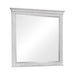 Franco Rectangular Dresser Mirror Antique White - Home Furniture And More (Brentwood, MD)