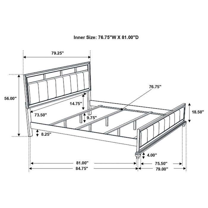 Barzini Bedroom Set - Home Furniture And More (Brentwood, MD)