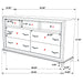 Barzini Bedroom Set - Home Furniture And More (Brentwood, MD)