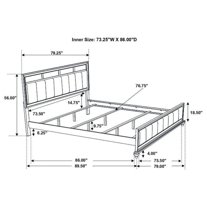 Barzini Bedroom Set - Home Furniture And More (Brentwood, MD)