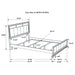 Barzini Bedroom Set - Home Furniture And More (Brentwood, MD)