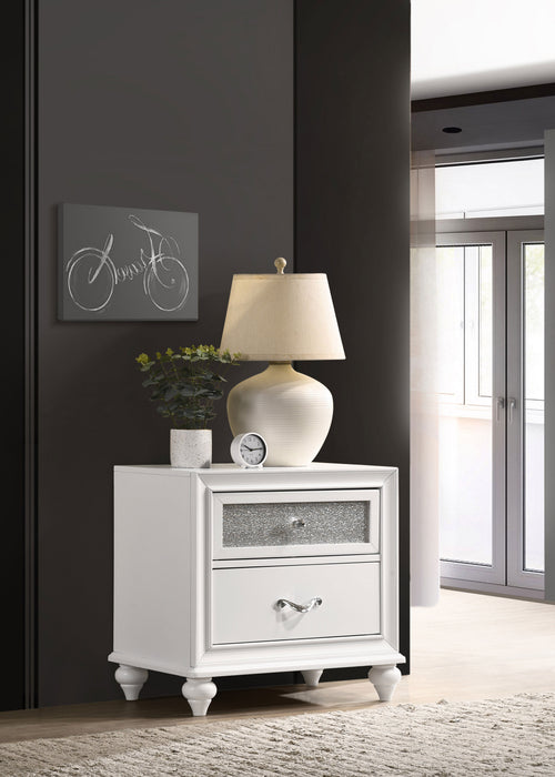Barzini Nightstand - Home Furniture And More (Brentwood, MD)