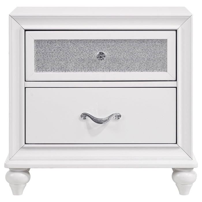 Barzini Nightstand - Home Furniture And More (Brentwood, MD)