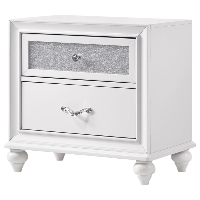 Barzini Nightstand - Home Furniture And More (Brentwood, MD)