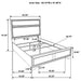 Miranda Bedroom Set - Home Furniture And More (Brentwood, MD)