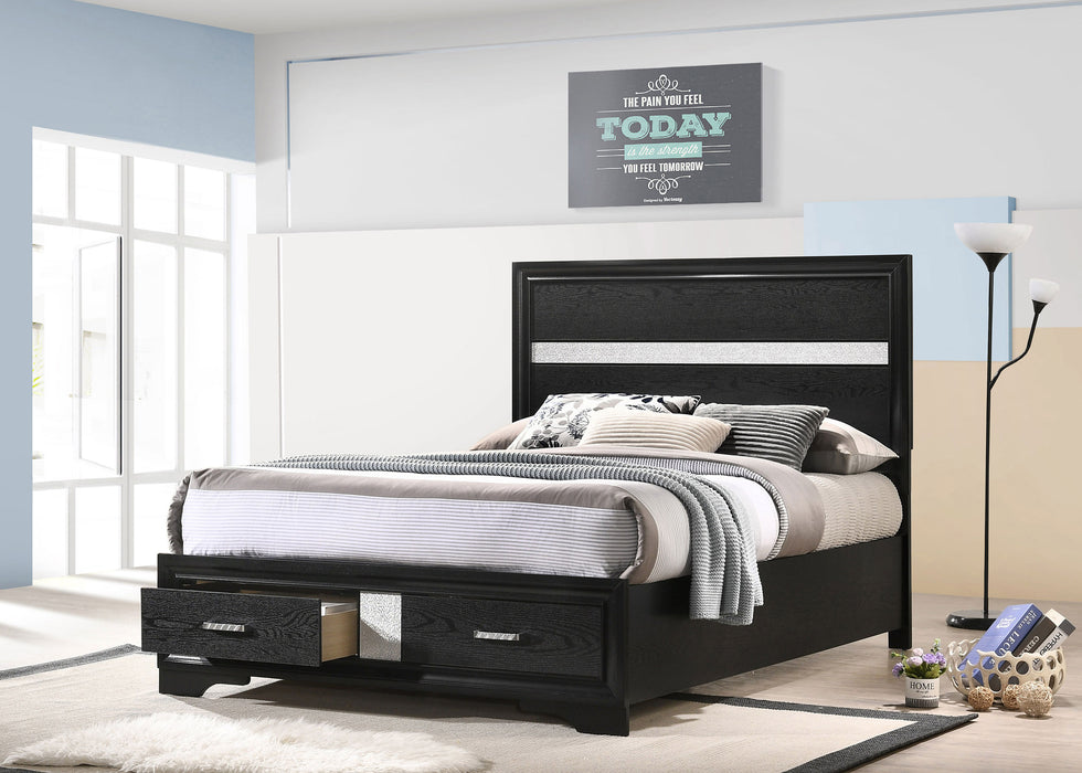 Miranda Panel Platform Storage Bed - Home Furniture And More (Brentwood, MD)