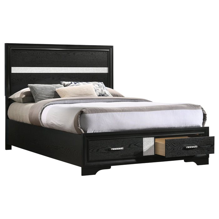 Miranda Panel Platform Storage Bed - Home Furniture And More (Brentwood, MD)