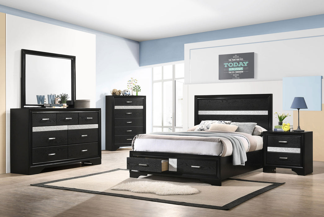 Miranda Panel Platform Storage Bed - Home Furniture And More (Brentwood, MD)