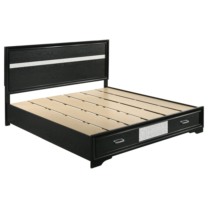 Miranda Panel Platform Storage Bed - Home Furniture And More (Brentwood, MD)