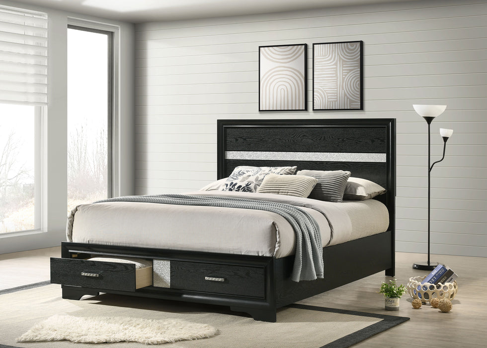 Miranda Panel Platform Storage Bed - Home Furniture And More (Brentwood, MD)